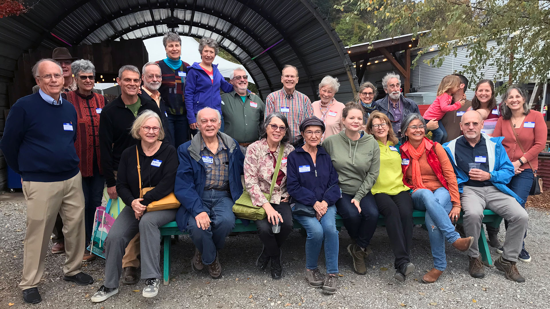 CCA members gather at MountainTrue's annual gathering in October 2022. 